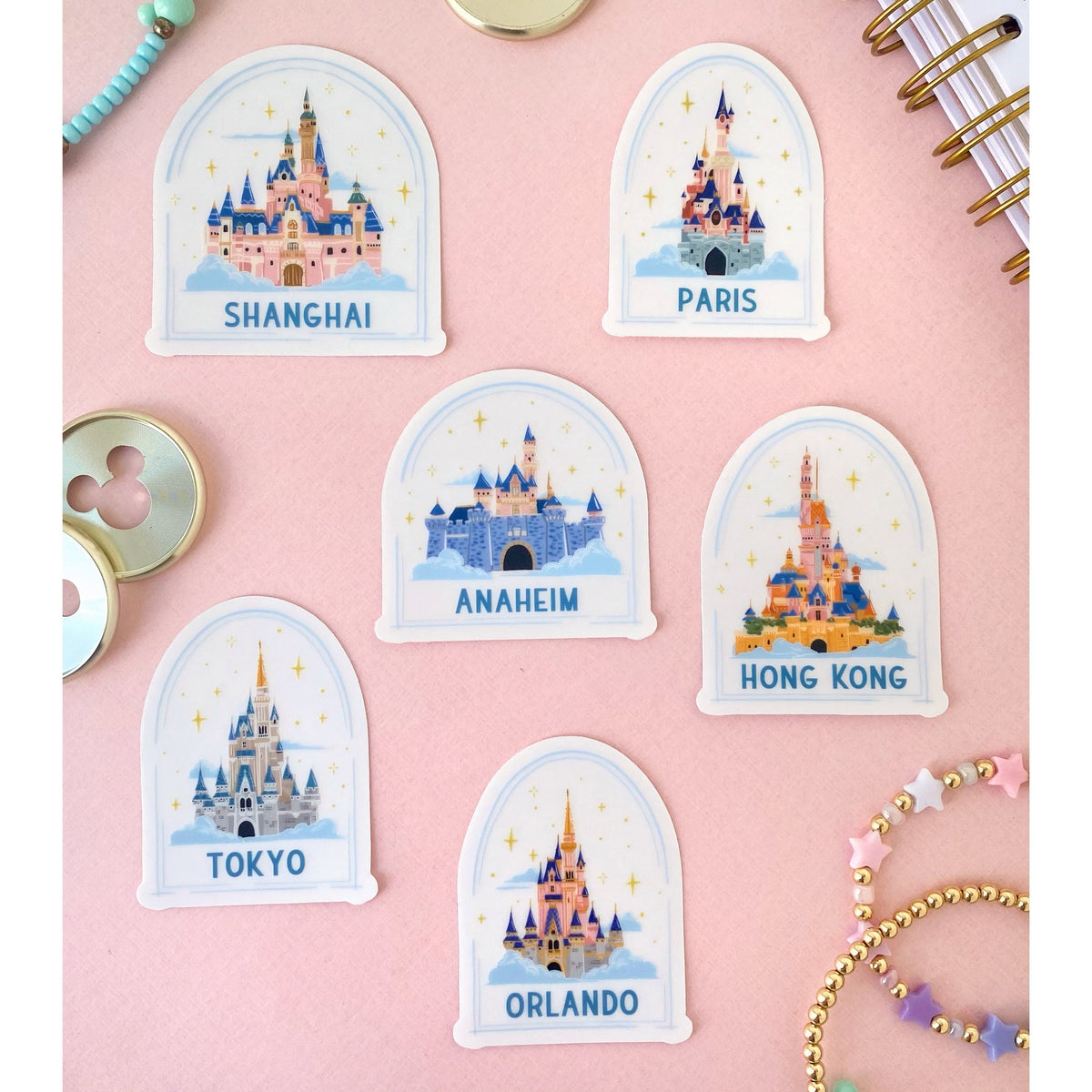 Orlando Castle in the Sky Transparent Sticker – Wish Upon Magic