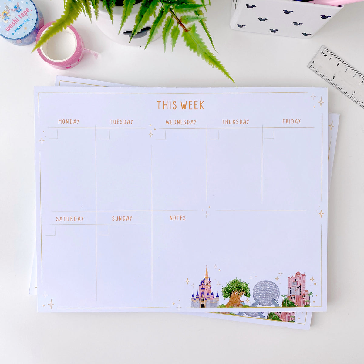 Weekly Planner - Wishupon