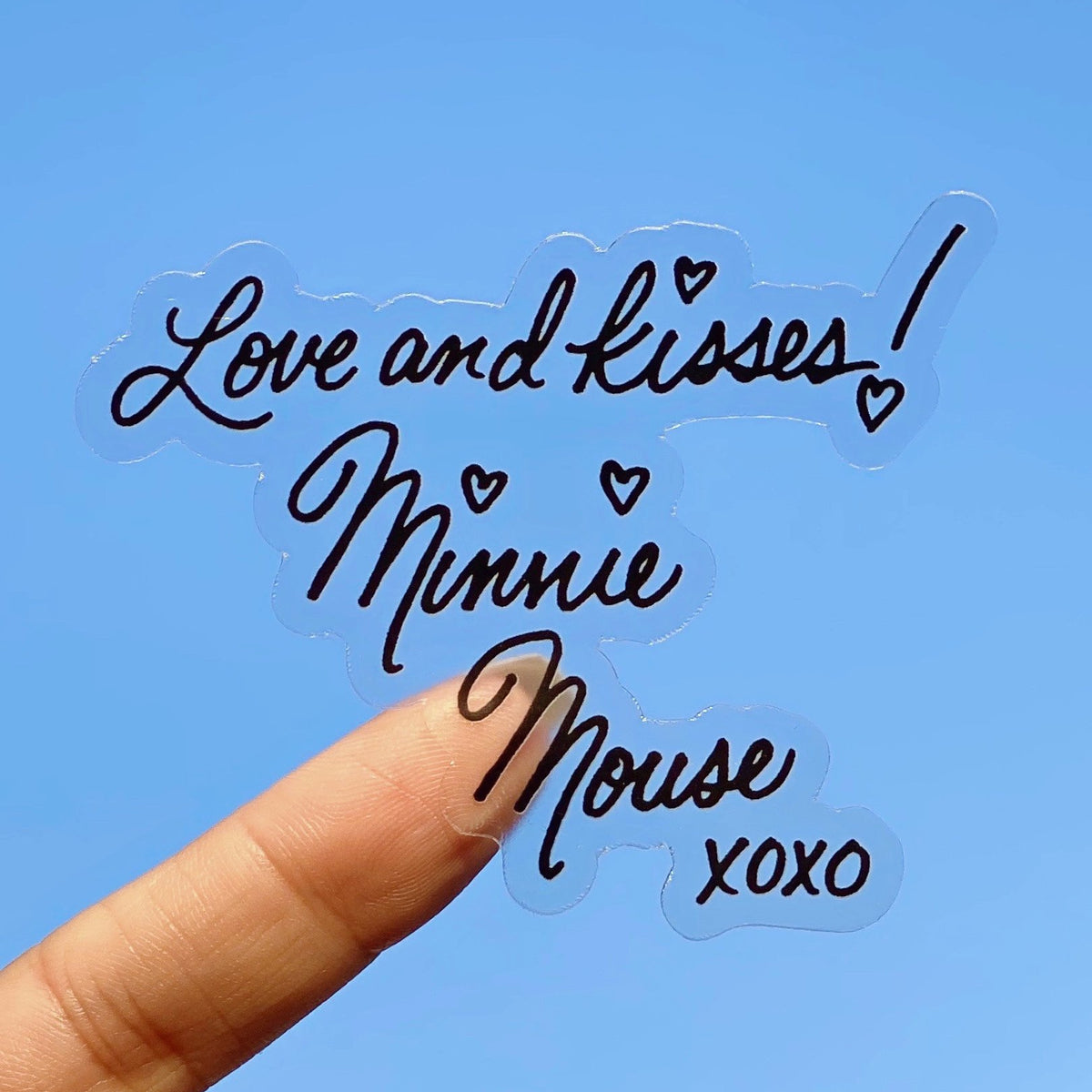 minnie mouse signature font