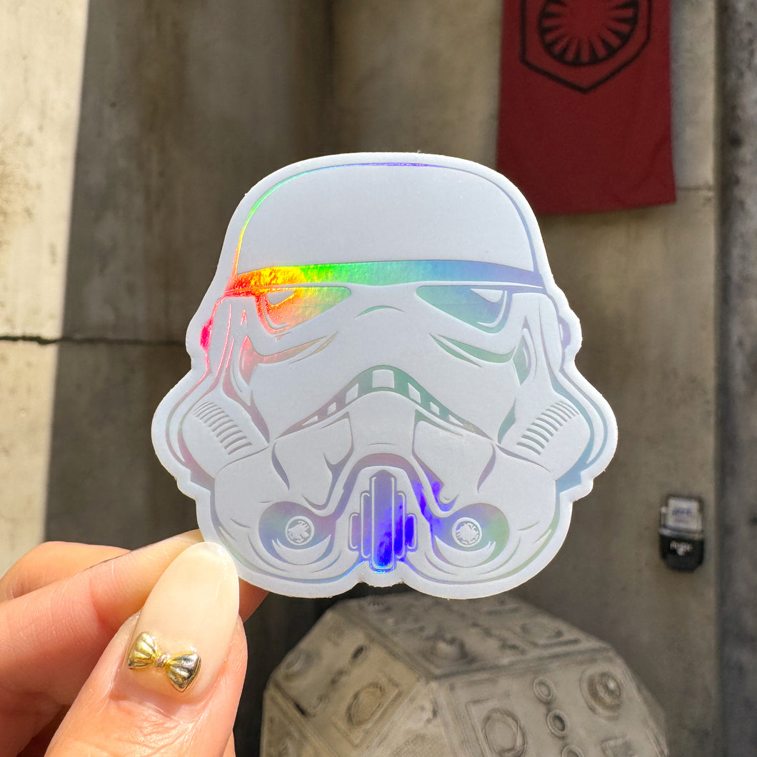 Stormtrooper Holographic Sticker