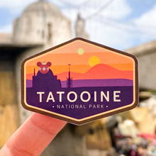 Load image into Gallery viewer, Tatooine National Parks Sticker
