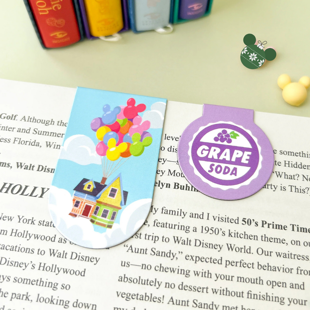 Up House & Grape Soda Bookmark Set