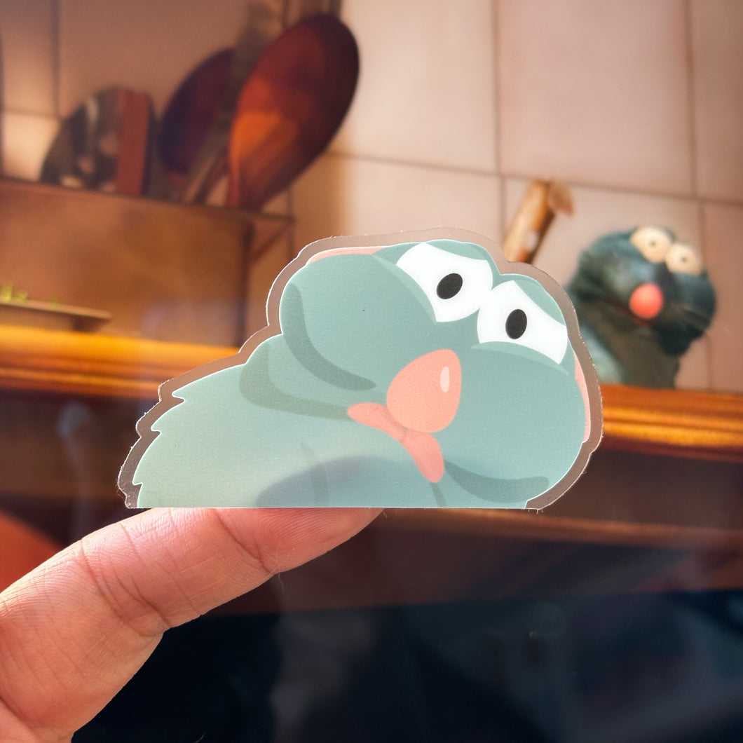 Barfy Remy Transparent Sticker