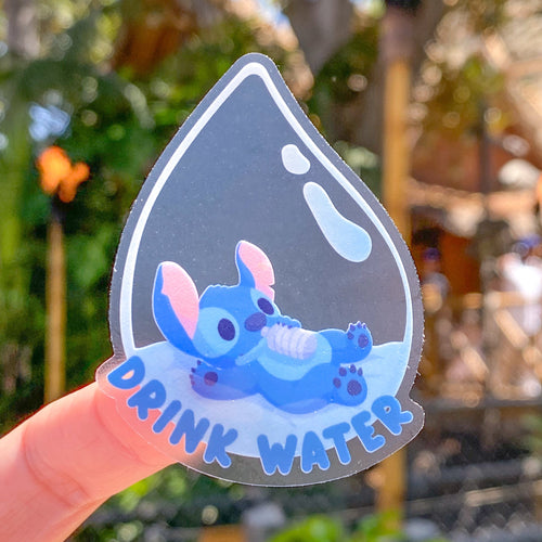 Stitch Lilo Eyeball Decal Funny Disney Cute Water Glossy Disney Sticker