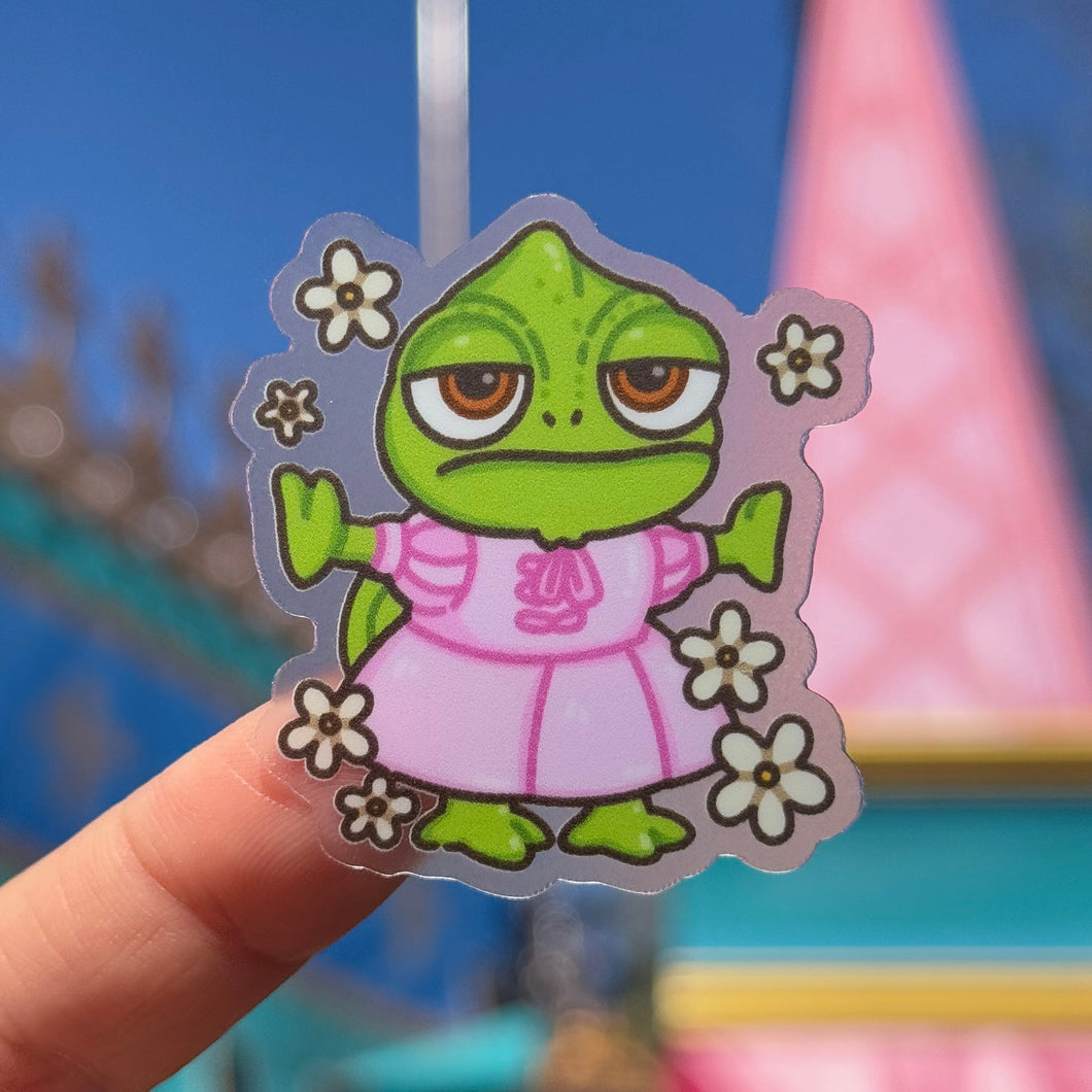 Princess Pascal Transparent Sticker