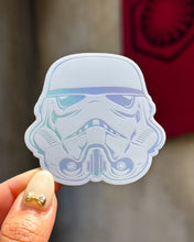 Load image into Gallery viewer, Stormtrooper Holographic Sticker
