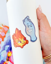 Load image into Gallery viewer, Ember Matte Holographic Sticker
