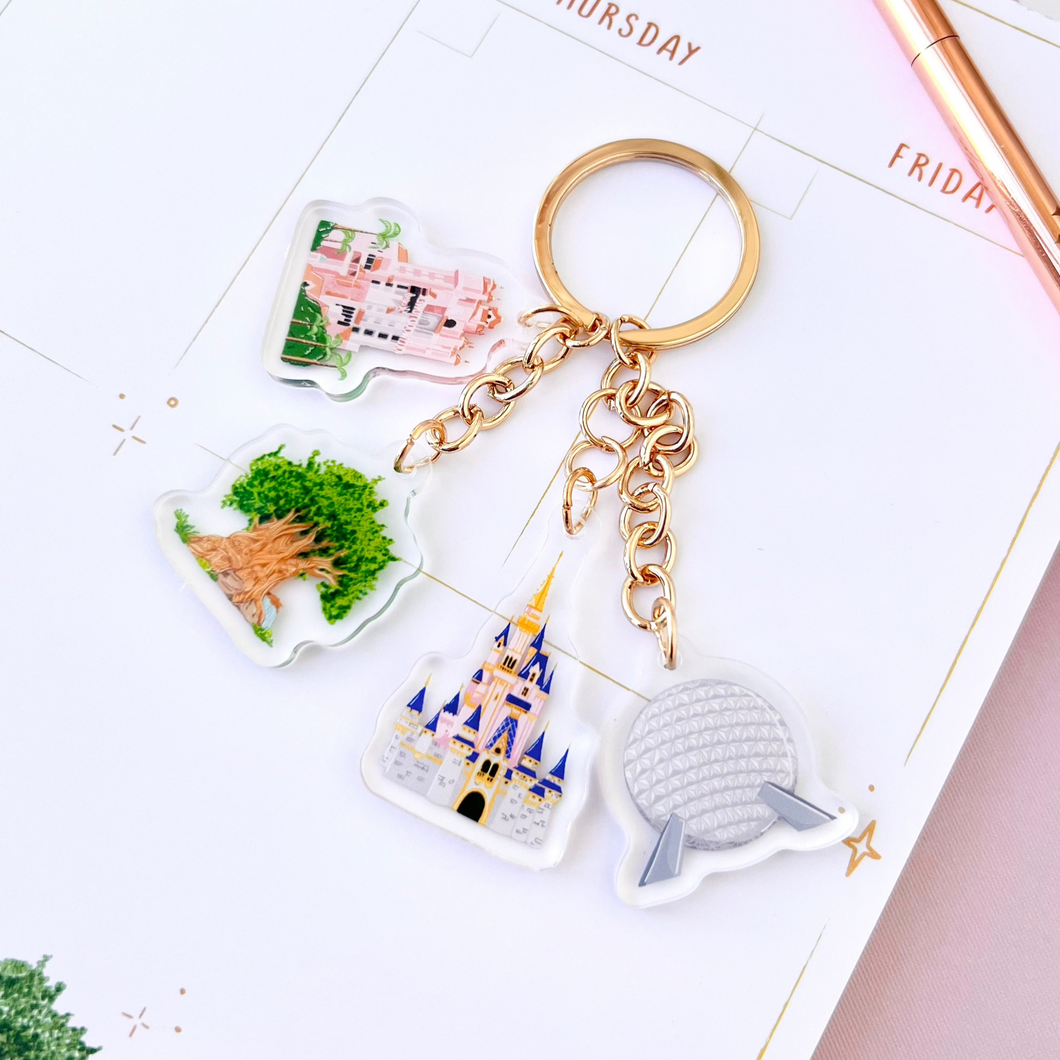 Landmarks Keychain