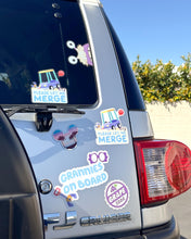 Load image into Gallery viewer, Please Let Me Merge Car Magnet &amp; Decal
