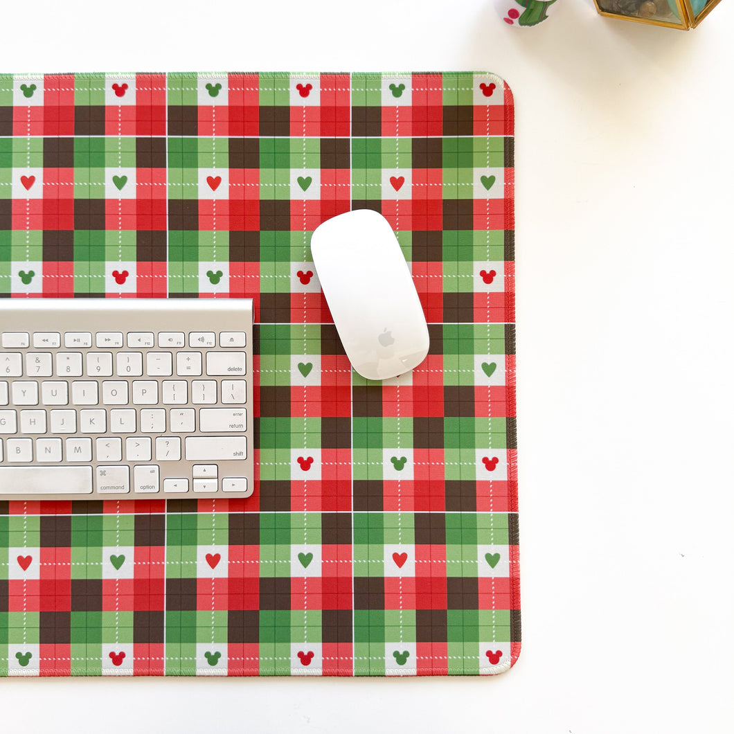 Jingle Kisses Desk Mat