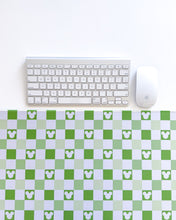 Load image into Gallery viewer, Matcha Checkered Mouse Desk Mat
