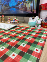 Load image into Gallery viewer, Jingle Kisses Desk Mat
