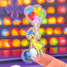 Load image into Gallery viewer, Joy &amp; Sadness Mickey Balloon Transparent Stickers
