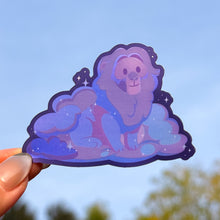 Load image into Gallery viewer, Mufasa Clouds Matte Holographic Sticker
