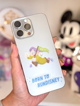 Load image into Gallery viewer, Born To Run Disney Transparent Sticker
