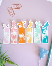 Load image into Gallery viewer, Minnie Summer Palms Transparent Sticker
