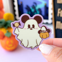 Load image into Gallery viewer, Mickey Ghostie Glow In The Dark Sticker
