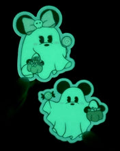 Load image into Gallery viewer, Mickey Ghostie Glow In The Dark Sticker
