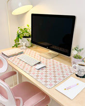 Load image into Gallery viewer, Neapolitan Checkered Mouse Desk Mat
