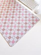 Load image into Gallery viewer, Neapolitan Checkered Mouse Desk Mat
