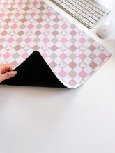 Load image into Gallery viewer, Neapolitan Checkered Mouse Desk Mat
