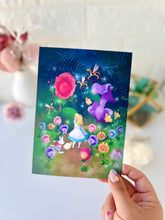 Load image into Gallery viewer, Alice in Wonderland Watercolor Print
