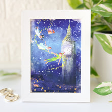 Load image into Gallery viewer, You Can Fly Peter Pan Watercolor Print
