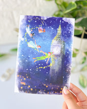 Load image into Gallery viewer, You Can Fly Peter Pan Watercolor Print
