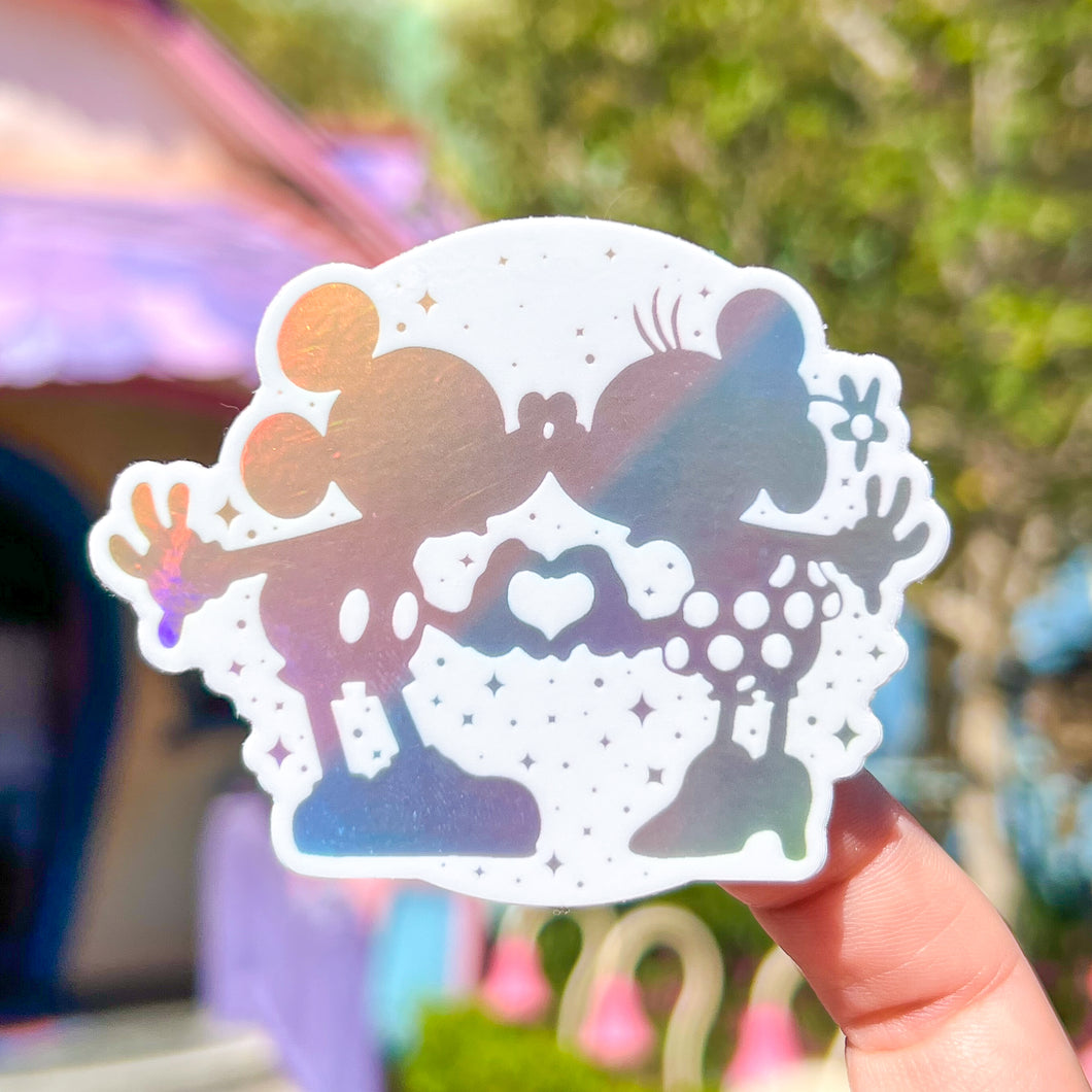 True Love Holographic Sticker