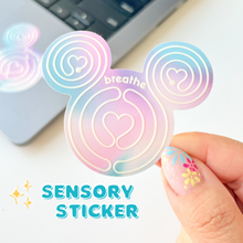 Load image into Gallery viewer, With Love Mickey Sensory Sticker
