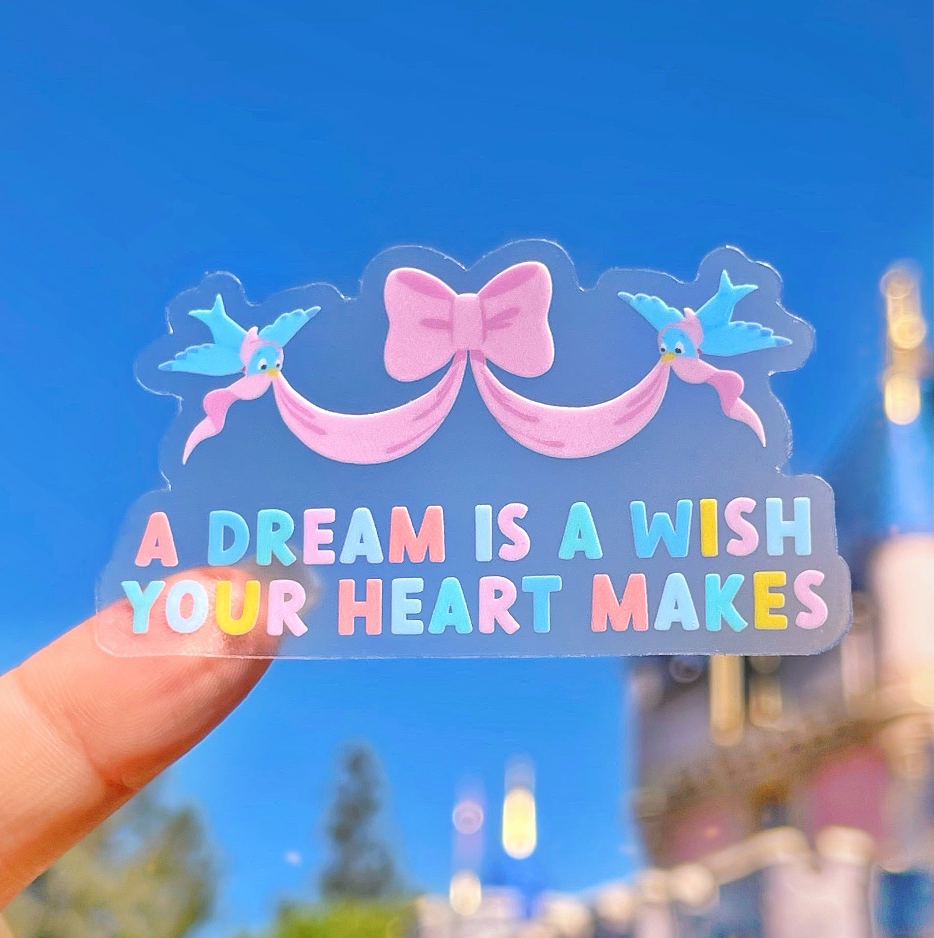 my dream' Sticker | Spreadshirt