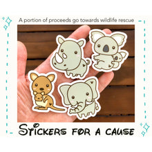 Load image into Gallery viewer, Wildlife Animal Stickers For A Cause
