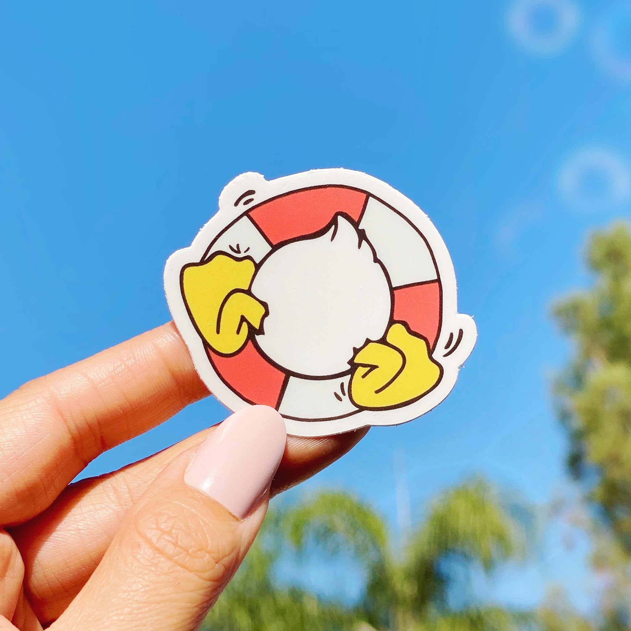 Donald Duck Butt Cruise Sticker – Wish Upon Magic