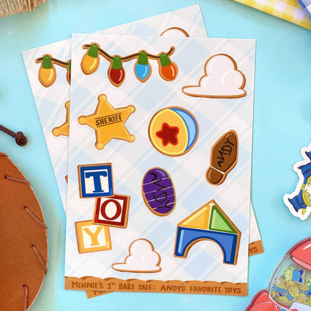 Toy Story Cookies Sticker sheet